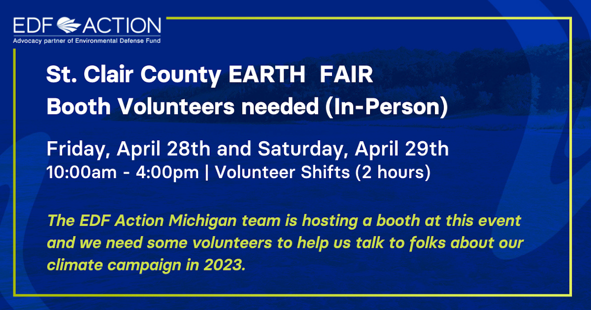 St. Clair County Earth Fair (Michigan) · EDF Action